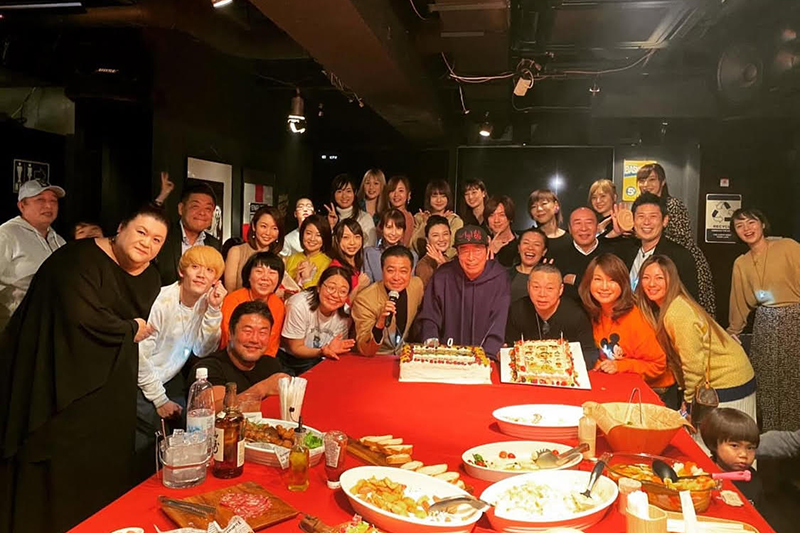 2020年に開催された志村さんの誕生日会（インスタグラムより）