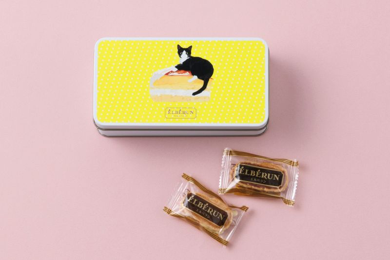 「エルベラン」ハチワレ猫のはっちゃん缶（にゃん）（撮影／玉井幹郎）