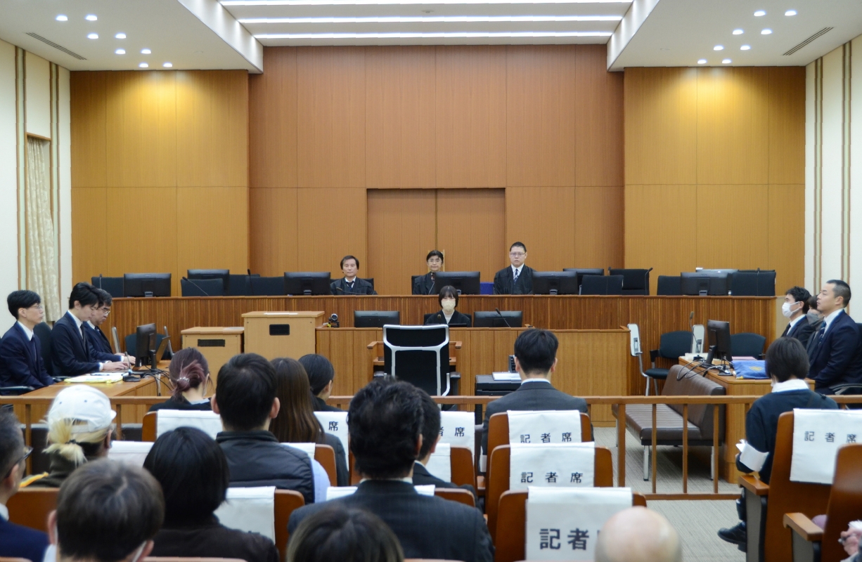 無罪判決が言い渡された際の和歌山地裁(時事通信フォト)