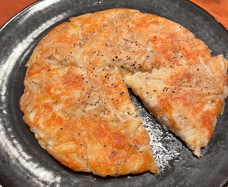 じゃがいものガレット（写真／柳瀬真澄さん）