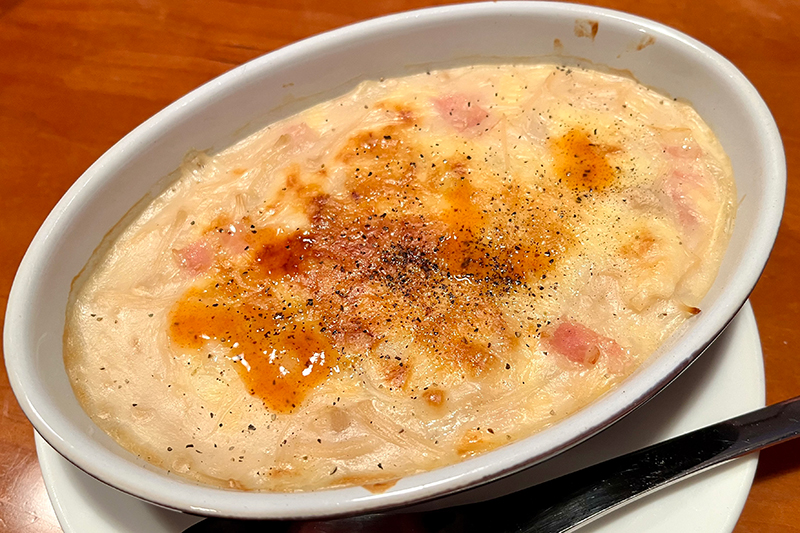 即席グラタン（写真／柳瀬真澄さん）