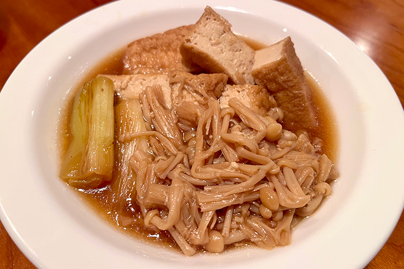 厚揚げのすき焼き風（写真／柳瀬真澄さん）