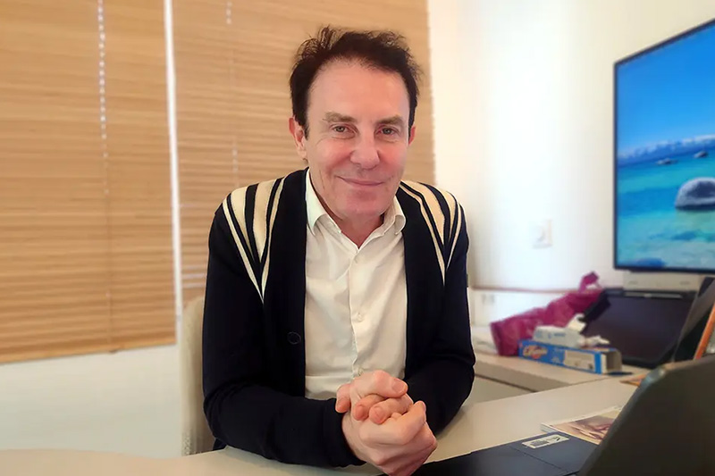 ジャン・ポール・メニンゴー氏（写真／ヒフコ編集部撮影）