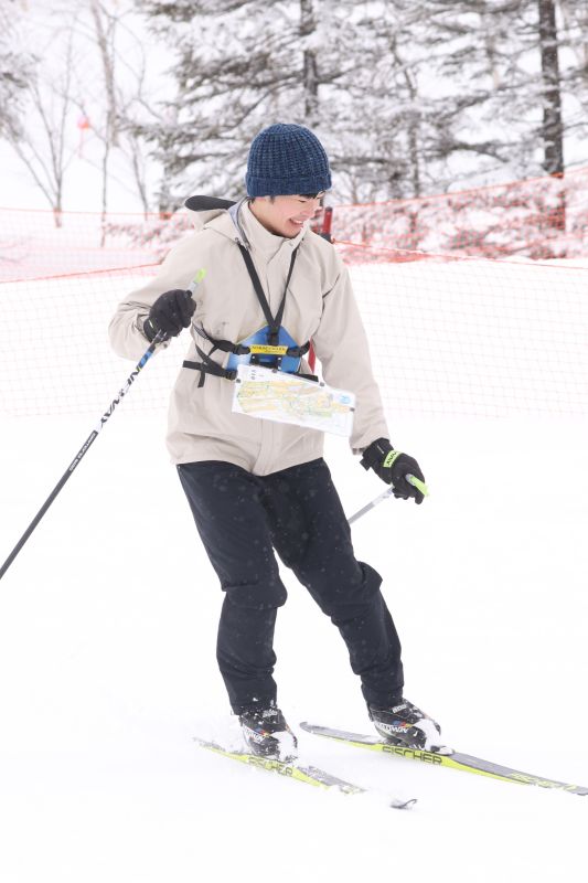 貴重なスキー姿を披露。（2026年3月、写真／JMPA）