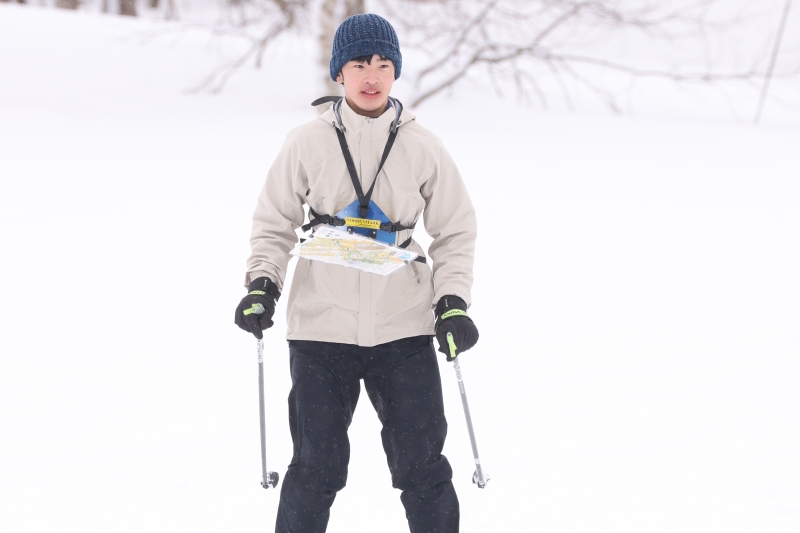 幼少からスキーに親しまれてきた悠仁さま。（2026年3月、写真／JMPA）