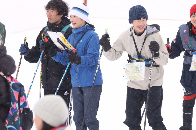 スキーの腕前を披露された悠仁さま。（2026年3月、写真／JMPA）