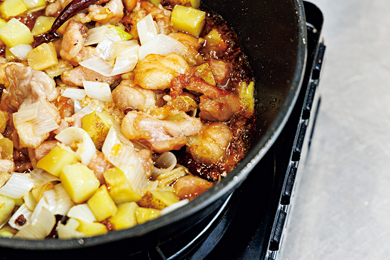 透明感が出てくるのを確認