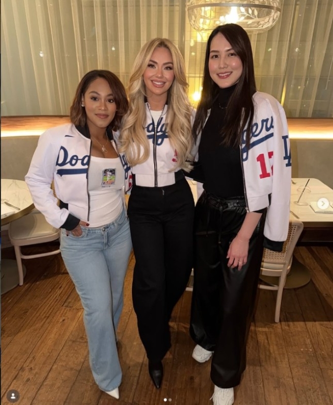 スタイル抜群(フリーマン夫人インスタより)