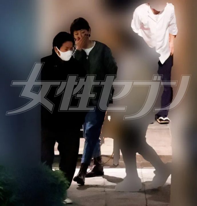 颯爽と店から出てきた森田と宮沢