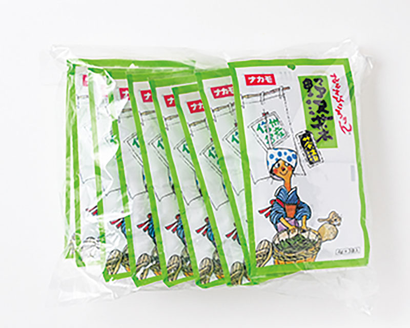 小分けで使いやすい「野沢菜茶漬」