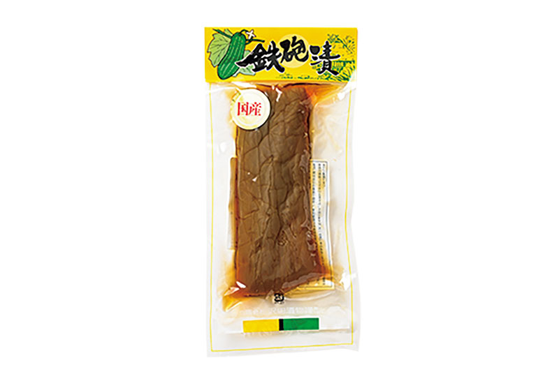 「国産 鉄砲漬1本入（うす口）」のパッケージ