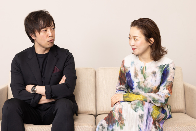 インタビューは和やかそのもの。「そうそう！」「わかる！」と盛り上がり、