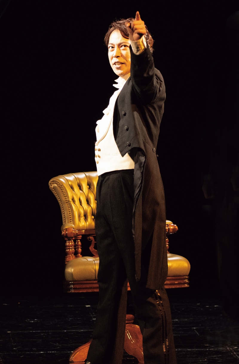 オペラ座の怪人の恋敵・ラウル。 高い歌唱力と貴公子らしい佇まいが求められる（撮影／野田正明）