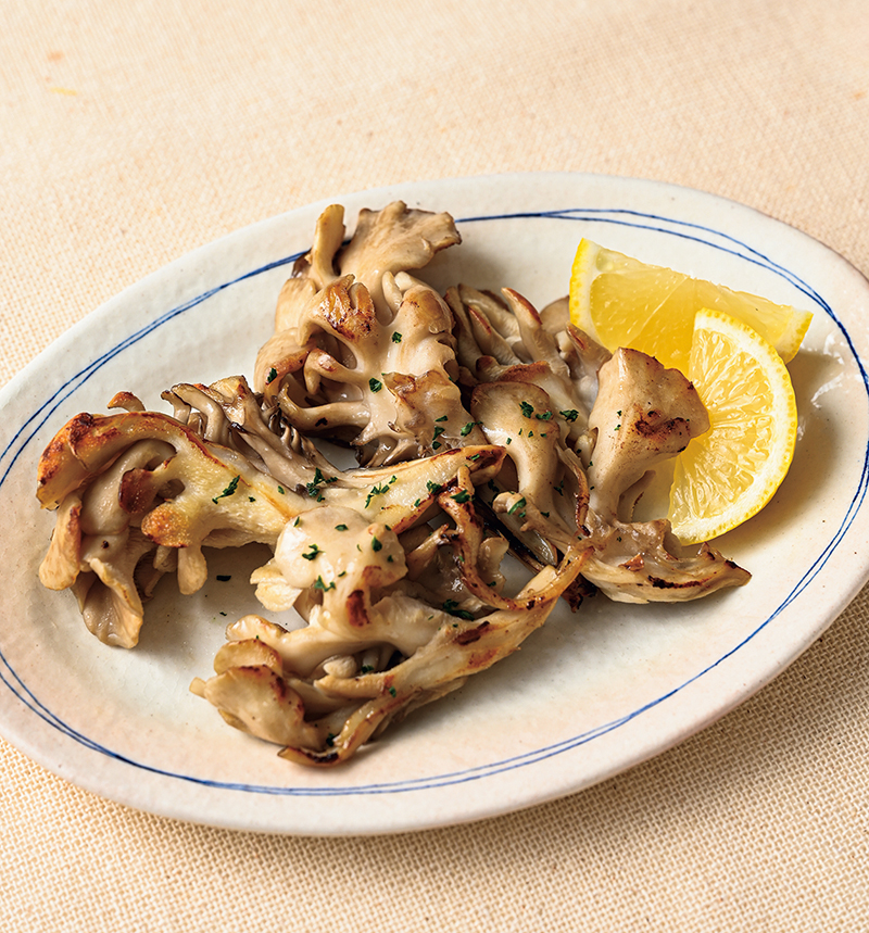 「渋田きのこ園」「北海道産」えぞまいたけ（撮影／田中宏幸）