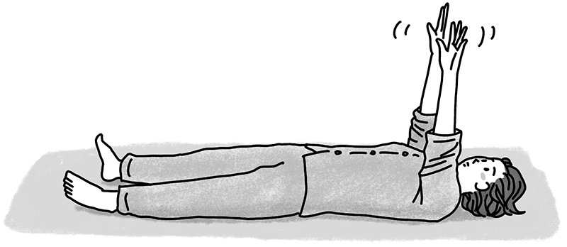 「指の動きもスムーズ！」（イラスト／鈴木みゆき）