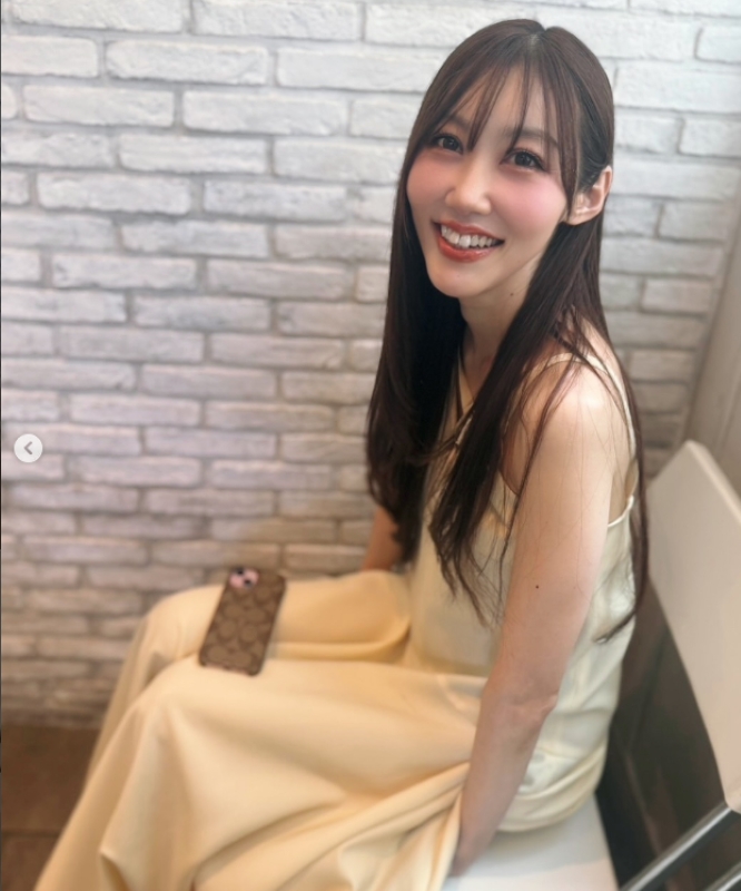 笑顔がキュート（末延のInstagramより）