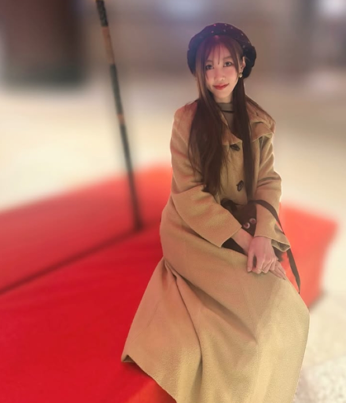 ファッショナブルな一面も（末延のInstagramより）