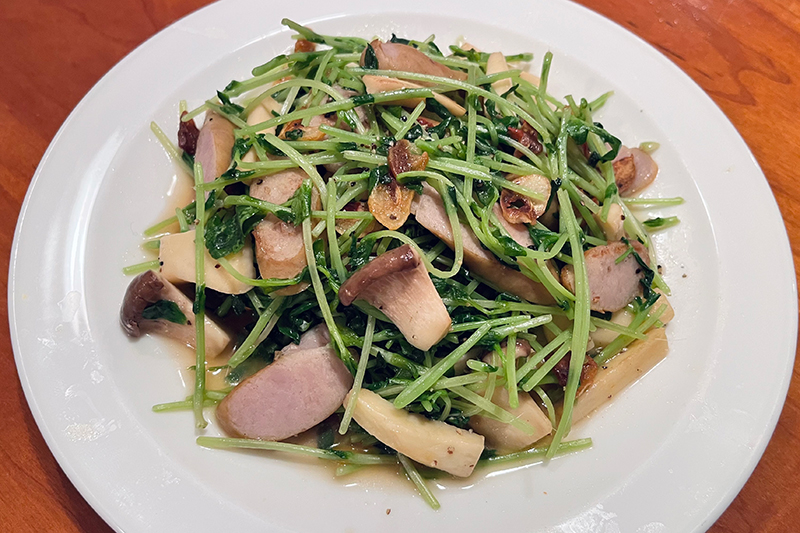 ウィンナーのぺペロンチーノ（写真／柳瀬真澄さん）