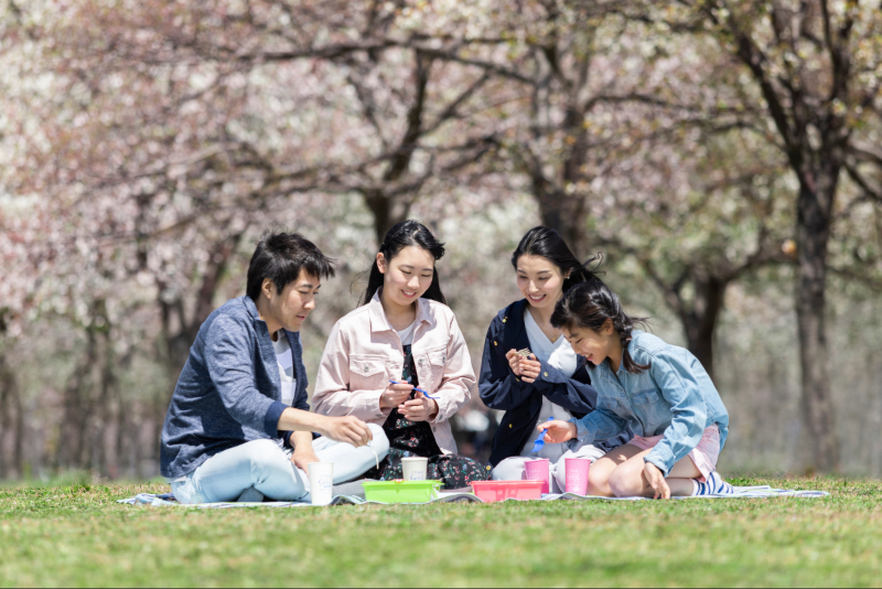 花見をする人が少なかった（写真／イメージマート）