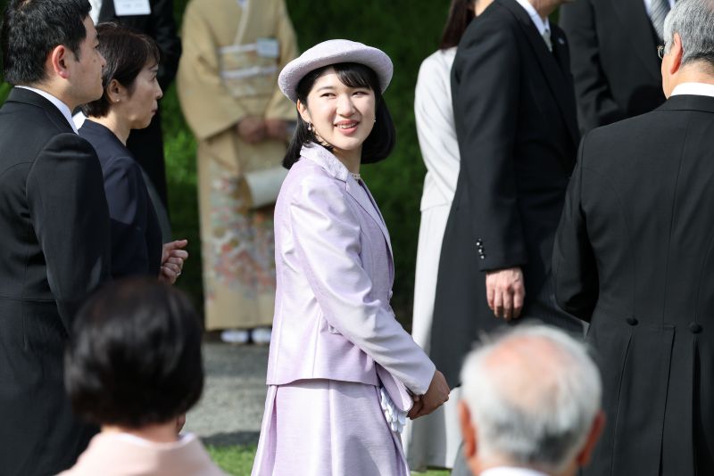 愛子さまの園遊会へのご出席は今回で5回目となった。（2026年4月、写真／JMPA）