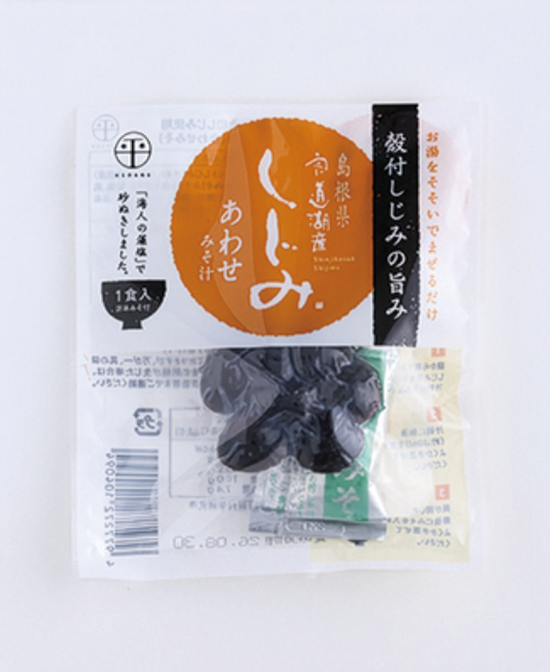貝殻付きタイプのしじみ汁