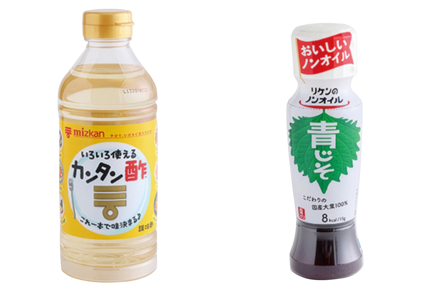 ミツカンの『カンタン酢』＋理研食品の『青じそドレッシング』はお気に入り！