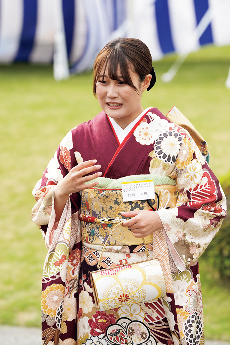 村瀬心椛選手（21）（撮影／JMPA）