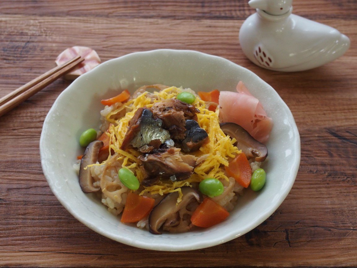 「ふんわり玄米の蒸し寿司」