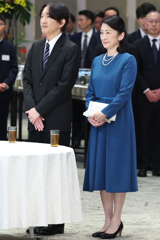 この日もハーフアップだった。（2026年4月、写真／JMPA）