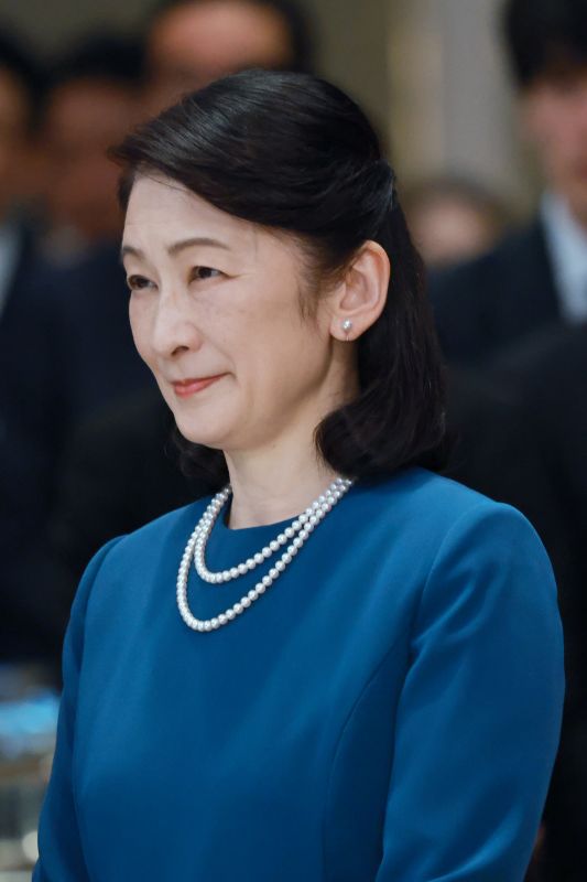 シックな装い。（2026年4月、写真／JMPA）