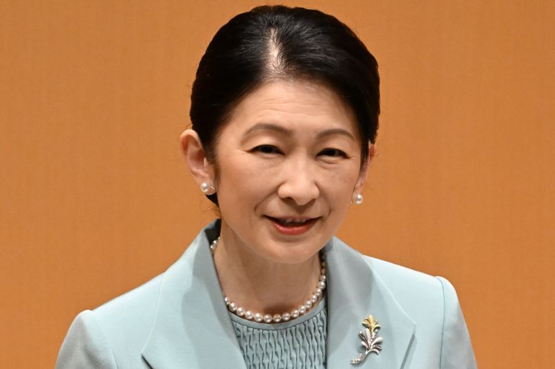 美智子さまに思いを寄せられて。（2026年4月、写真／JMPA）