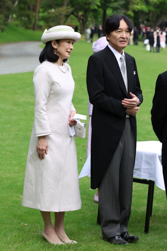 全身白系統でまとめられていた。（2026年4月、写真／JMPA）