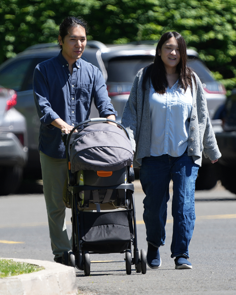 天気がいい日は公園に出かけることも（2025年5月）