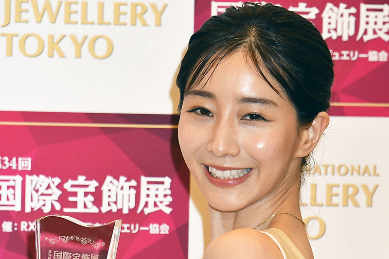 ラジオで愛用するケアグッズを紹介した田中みな実（写真／共同通信社）