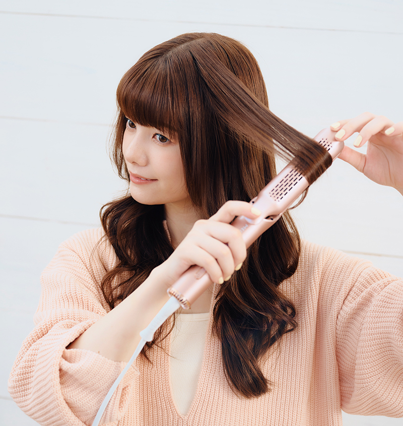 カールスタイルも簡単！