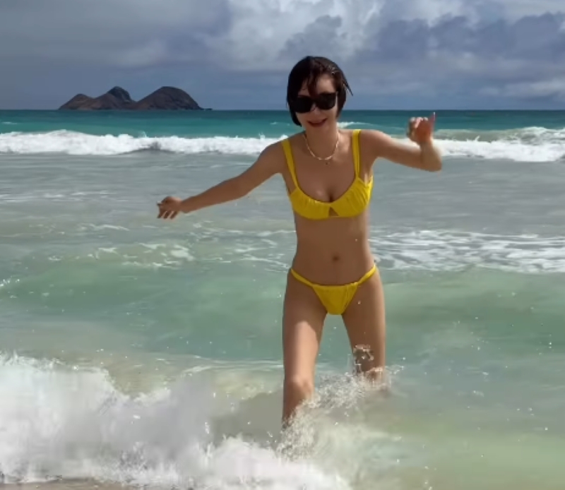 圧巻のプロポーション（宮崎のInstagramより）