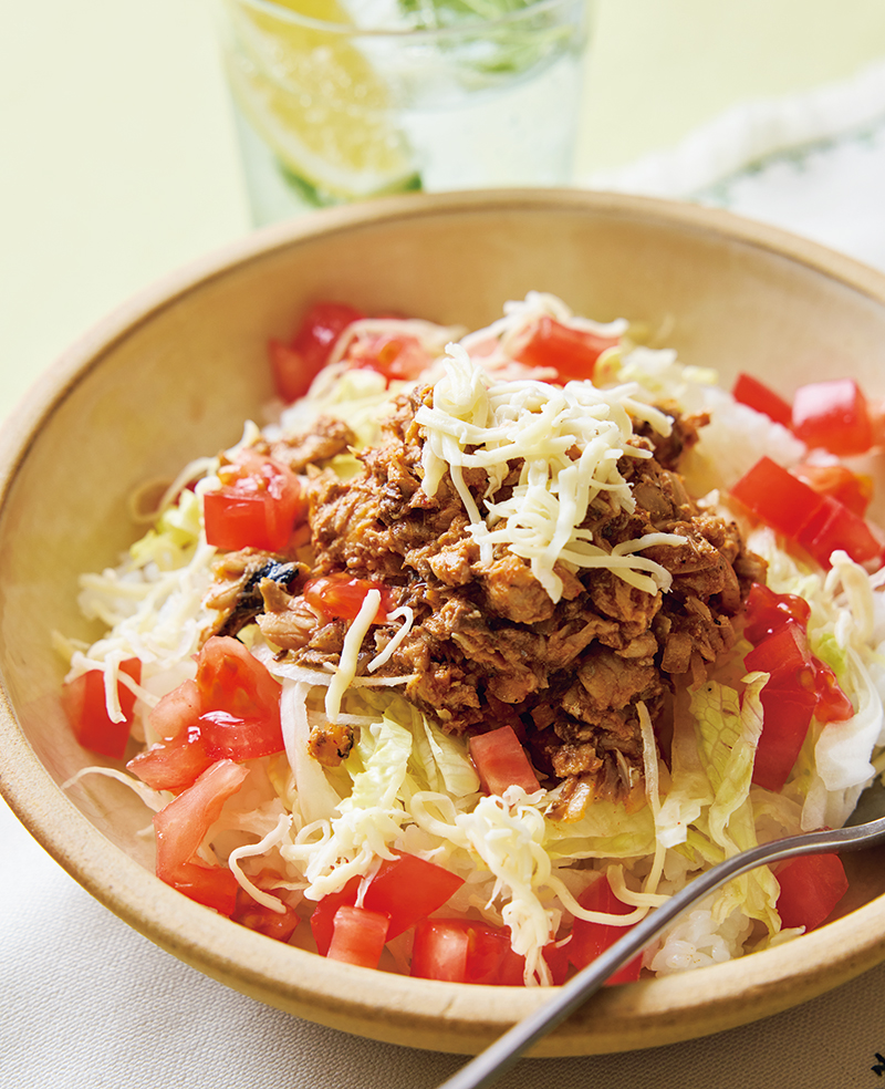 さばタコライス