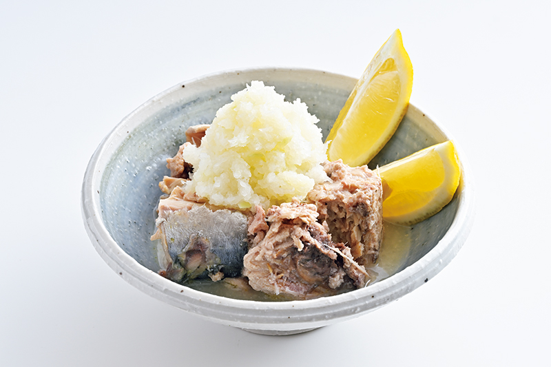 さばのレモンおろし