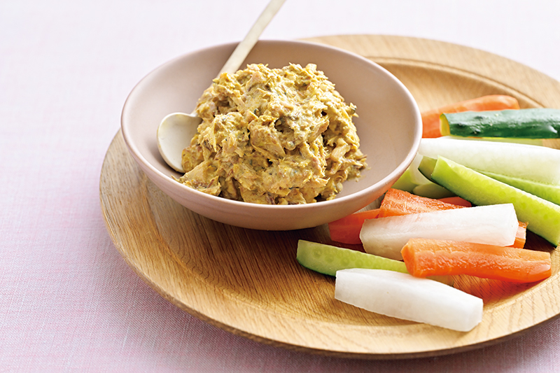 さばカレーディップ