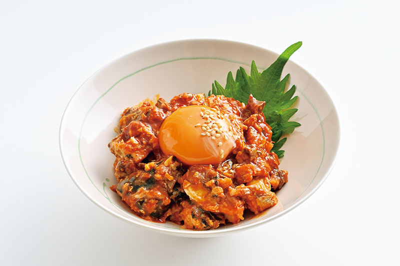 さばのユッケ風