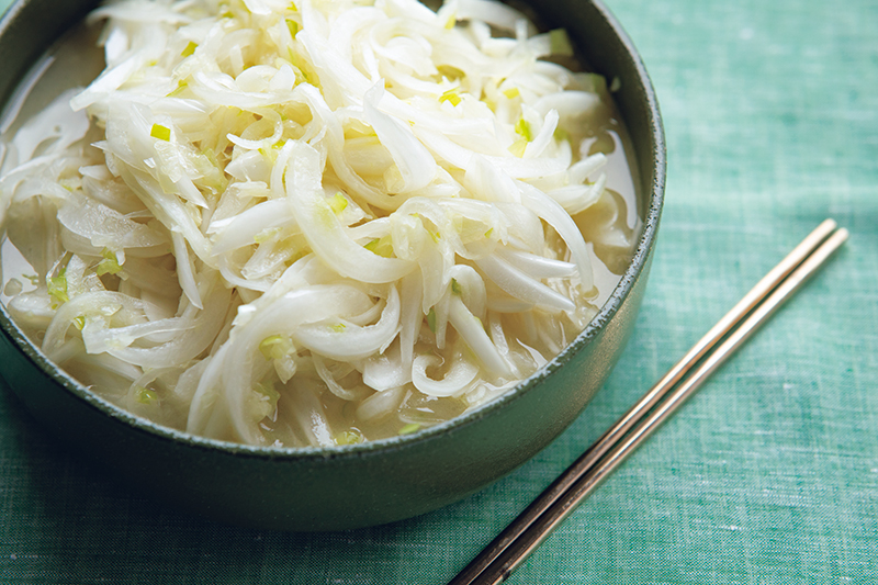 ねぎだく新玉ねぎのナムル