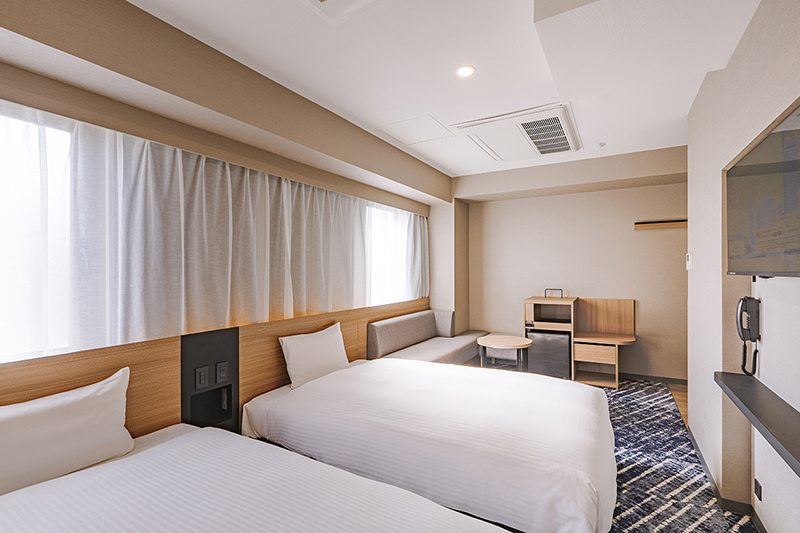 5月にリニューアルの「ワシントンR＆Bホテル新横浜駅前」の新客室（写真／ワシントンホテルプラザ・ワシントンR＆Bホテル）