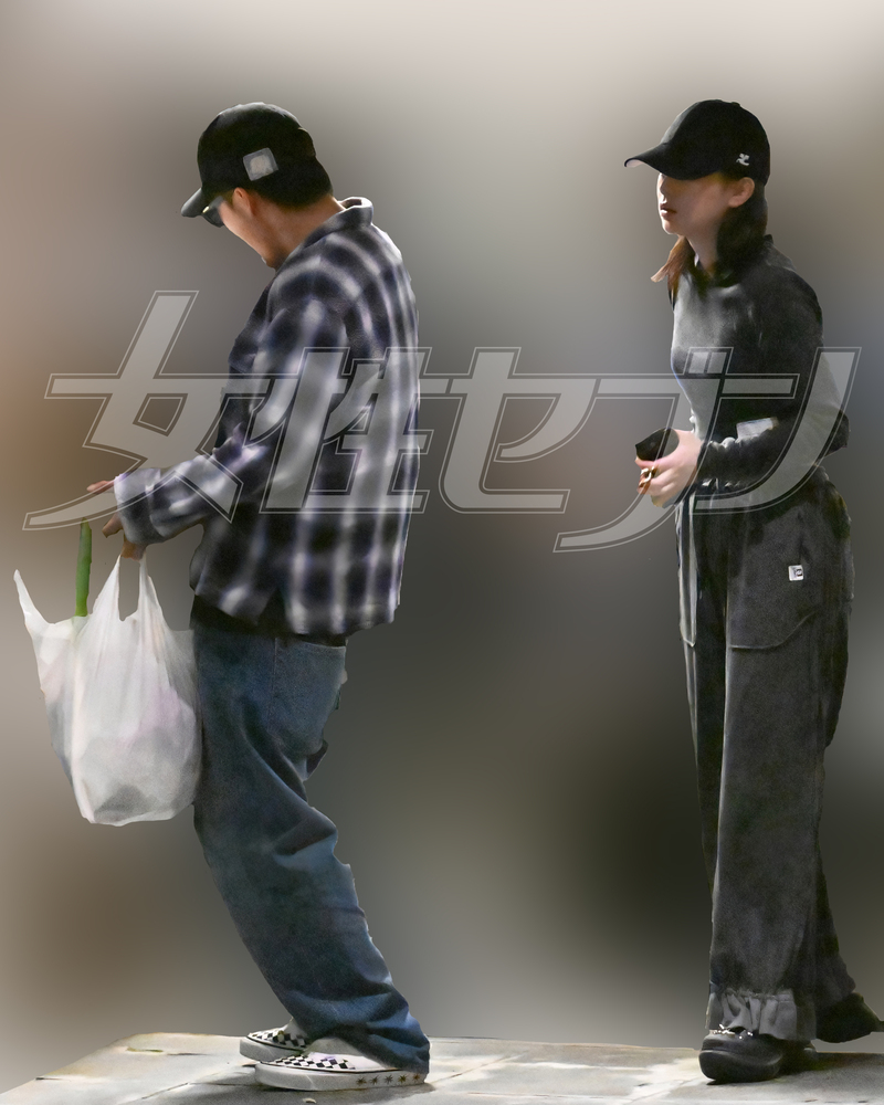 買い出しを終えたふたり（2026年5月）