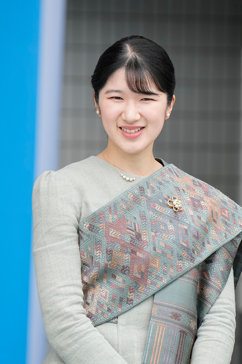 ラオスフェスに出席された愛子さま（2026年5月、写真／JMPA）