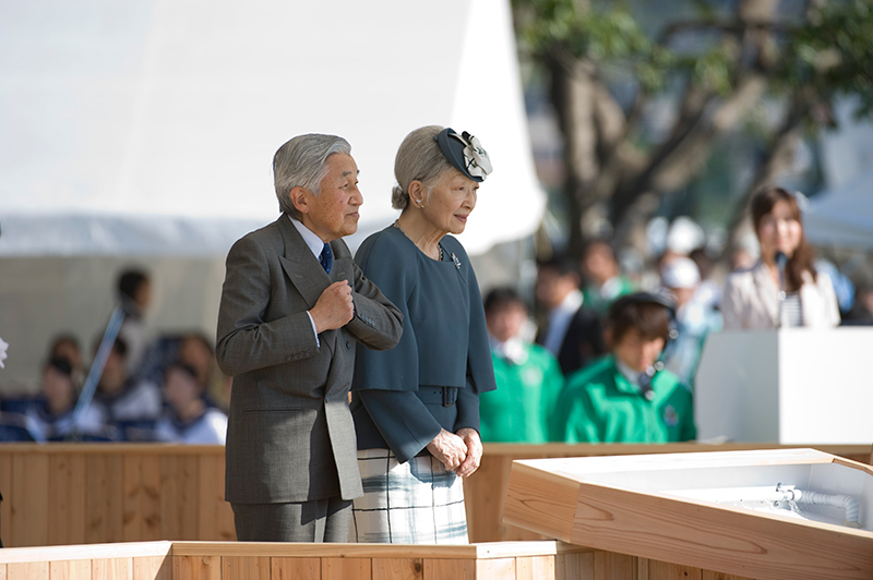 胎児性水俣病患者とも極秘で面会された上皇ご夫妻（2013年、水俣市）