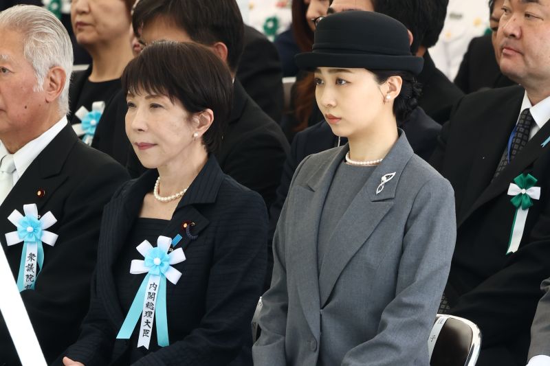 隣には高市首相の姿が。（2026年5月、写真／JMPA）