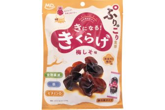 栄養素を豊富に含みつつも低糖質“きくらげ”を南高梅の梅酢に漬け込んだ素材菓子「きになるきくら…