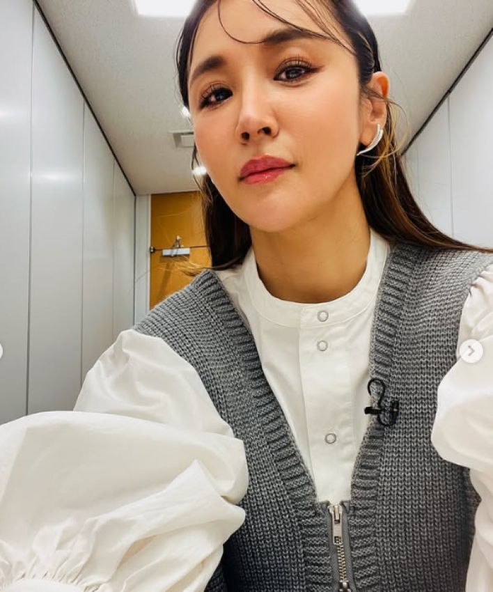 アラフィフに見えない（Instagramより）