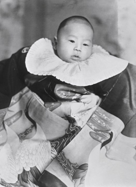 幼い頃の高須克弥。（本人提供）