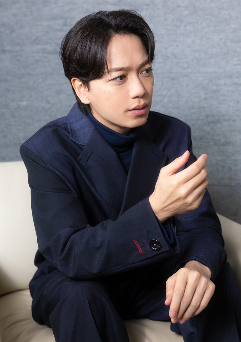 山崎育三郎さん（撮影／田中智久）